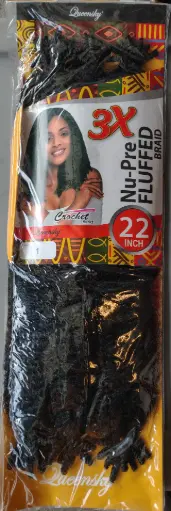 ALLONGE AFRO NEGRO